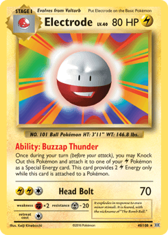 Electrode Evolutions card