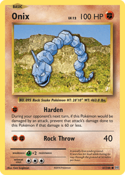 Onix Evolutions card