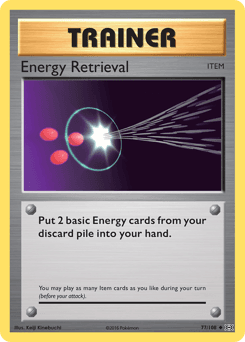Energy Retrieval Evolutions card