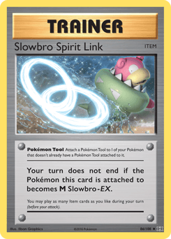 Slowbro Spirit Link Evolutions card
