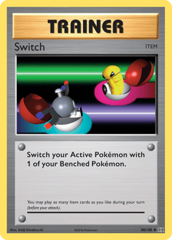 Switch Evolutions card