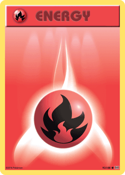 Fire Energy Evolutions card