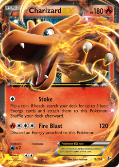 Charizard-EX Flashfire card