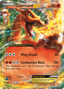 Charizard-EX Flashfire card