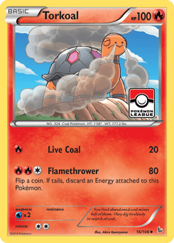 Torkoal Flashfire card