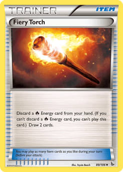 Fiery Torch Flashfire card