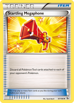 Startling Megaphone Flashfire card