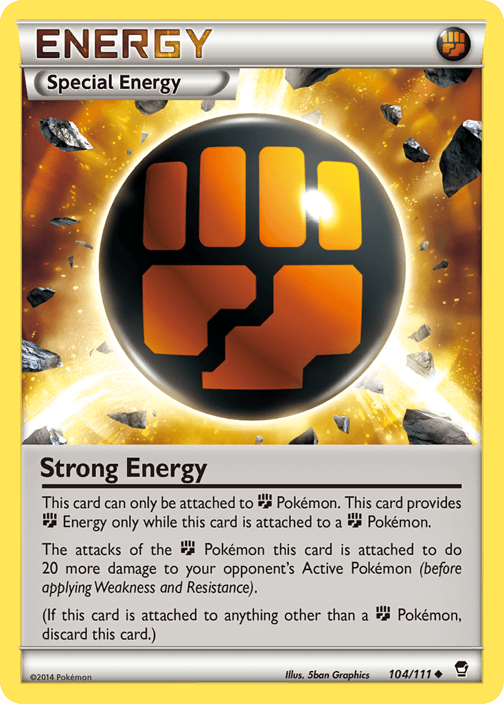Strong Energy Furious Fists card