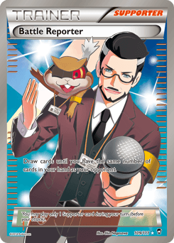 Battle Reporter Furious Fists card