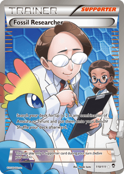 Fossil Researcher Furious Fists card