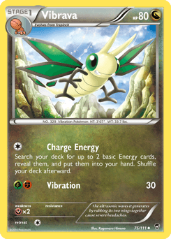 Vibrava Furious Fists card