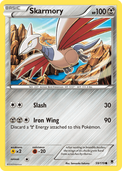 Skarmory Phantom Forces card