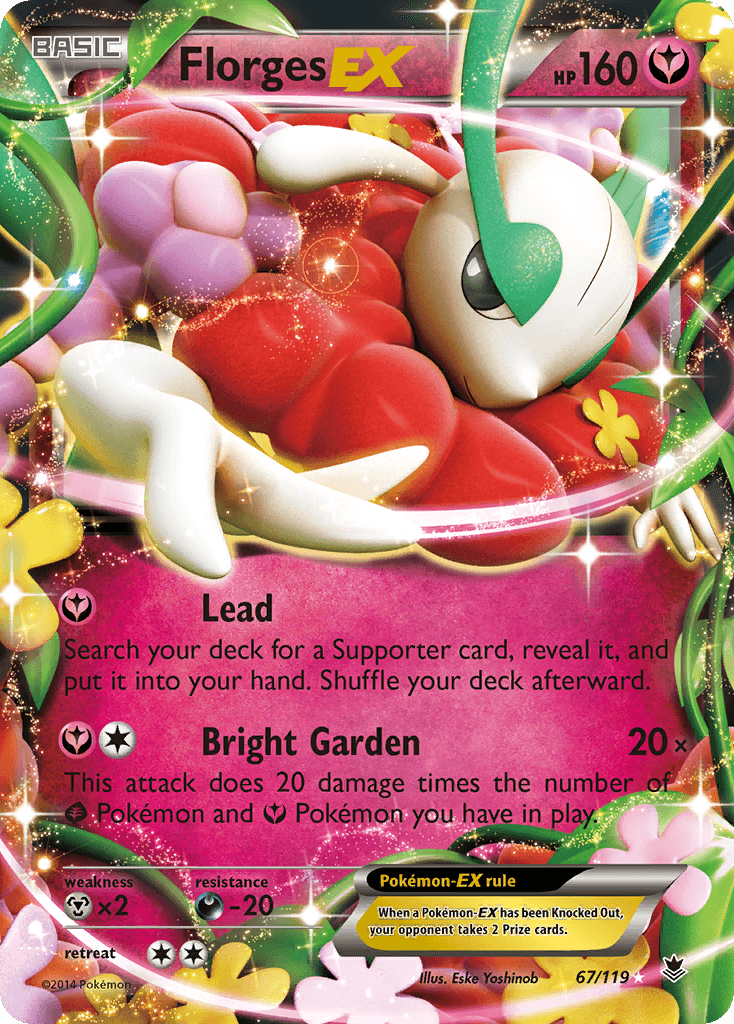 Florges-EX Phantom Forces card