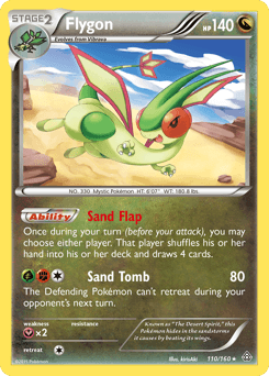 Flygon Primal Clash card