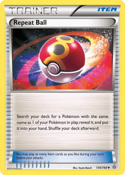 Repeat Ball Primal Clash card