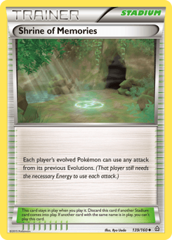 Shrine of Memories Primal Clash card