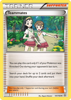 Teammates Primal Clash card