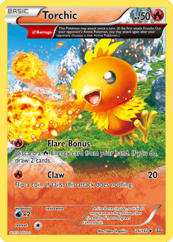 Torchic Primal Clash card