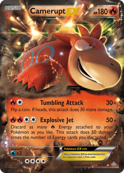 Camerupt-EX Primal Clash card