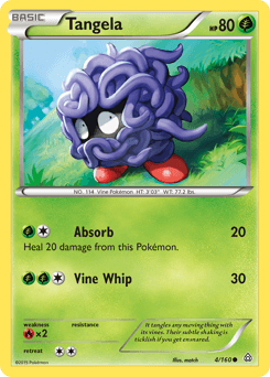 Tangela Primal Clash card