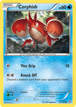 Corphish Primal Clash card