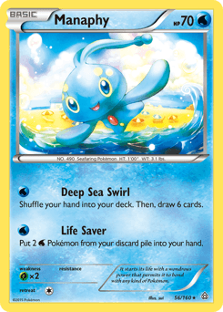 Manaphy Primal Clash card