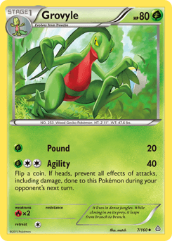 Grovyle Primal Clash card