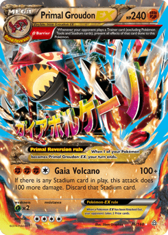 Primal Groudon-EX Primal Clash card