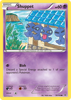 Shuppet Roaring Skies card