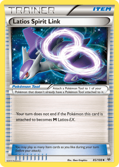 Latios Spirit Link Roaring Skies card