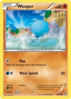 Wooper Ancient Origins card