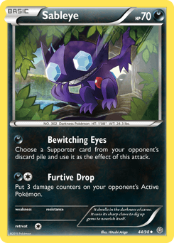 Sableye Ancient Origins card
