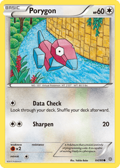 Porygon Ancient Origins card