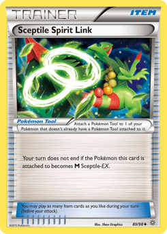 Sceptile Spirit Link Ancient Origins card
