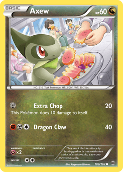 Axew BREAKthrough card