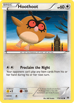 Hoothoot BREAKthrough card