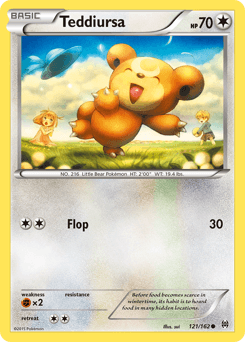 Teddiursa BREAKthrough card