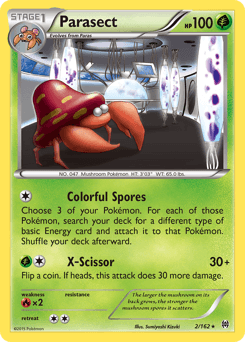 Parasect BREAKthrough card