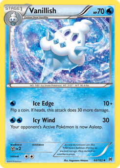 Vanillish BREAKthrough card