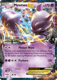 Mewtwo-EX BREAKthrough card