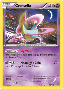 Cresselia BREAKthrough card