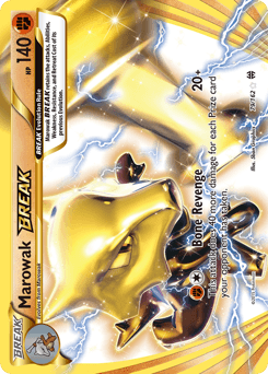 Marowak BREAK BREAKthrough card