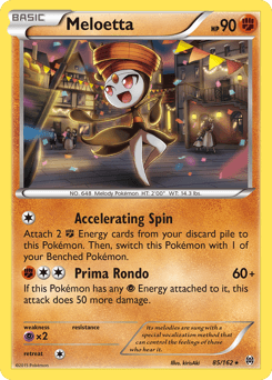 Meloetta BREAKthrough card