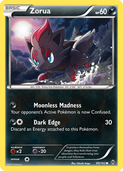 Zorua BREAKthrough card