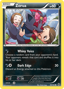 Zorua BREAKthrough card