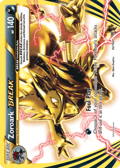 Zoroark BREAK BREAKthrough card