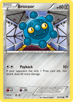 Bronzor BREAKthrough card