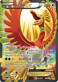 Ho-Oh-EX BREAKpoint card