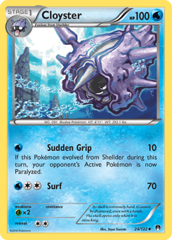 Cloyster BREAKpoint card