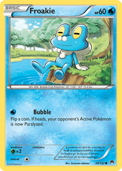 Froakie BREAKpoint card